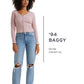 Women's 94 Dark Blue Baggy Fit Mid Rise Jeans - df936da5-62ad-43aa-9a17-cb038ebfbf93 View