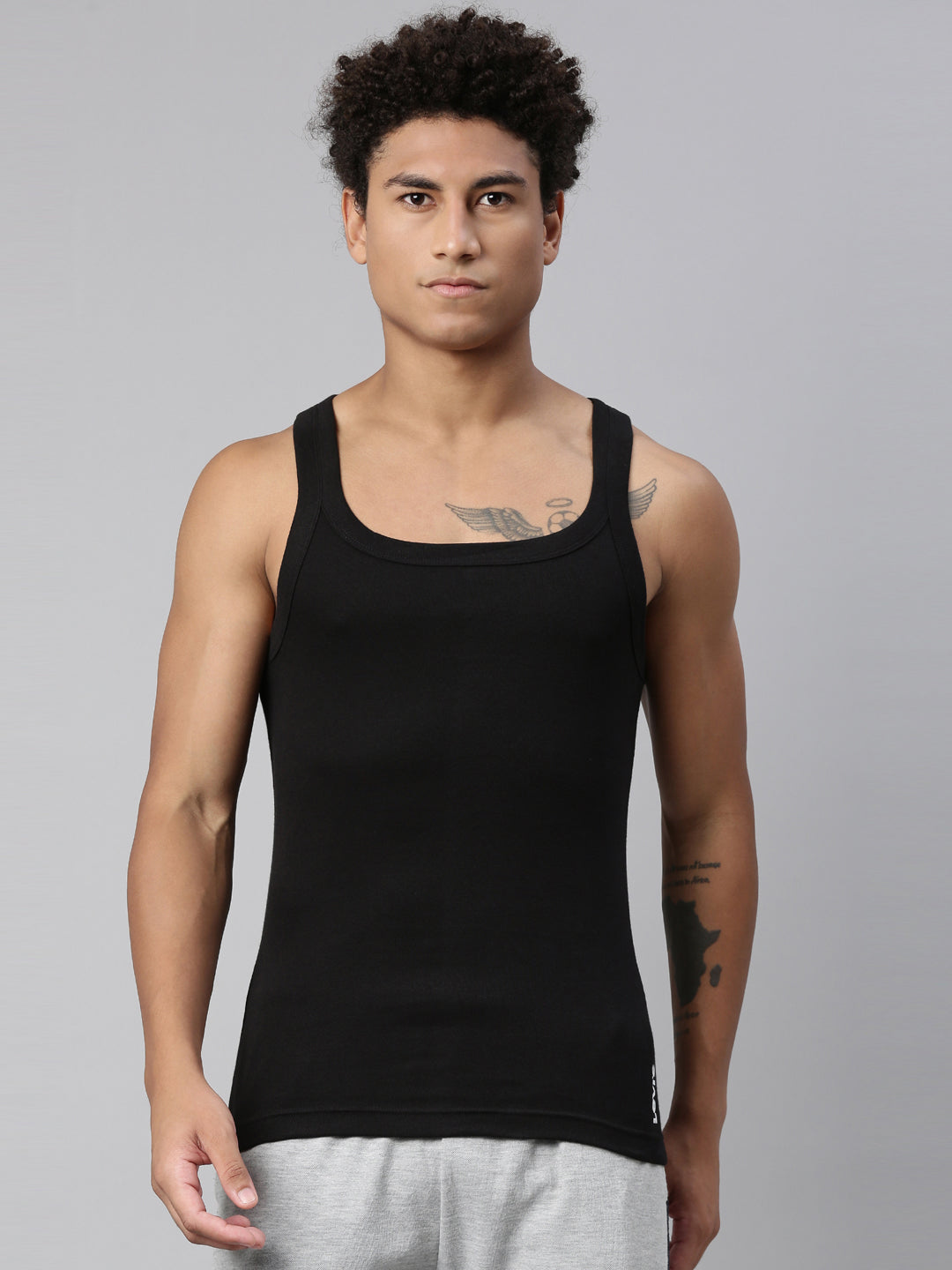 Men's Solid Vest