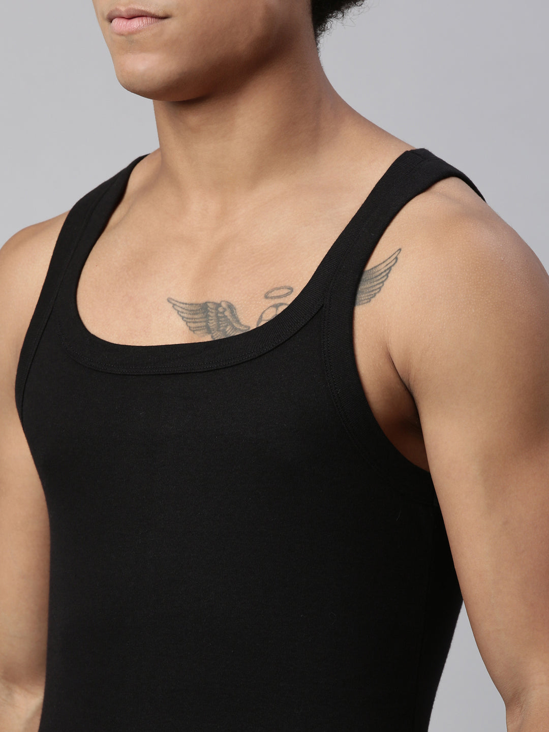 Men's Solid Vest