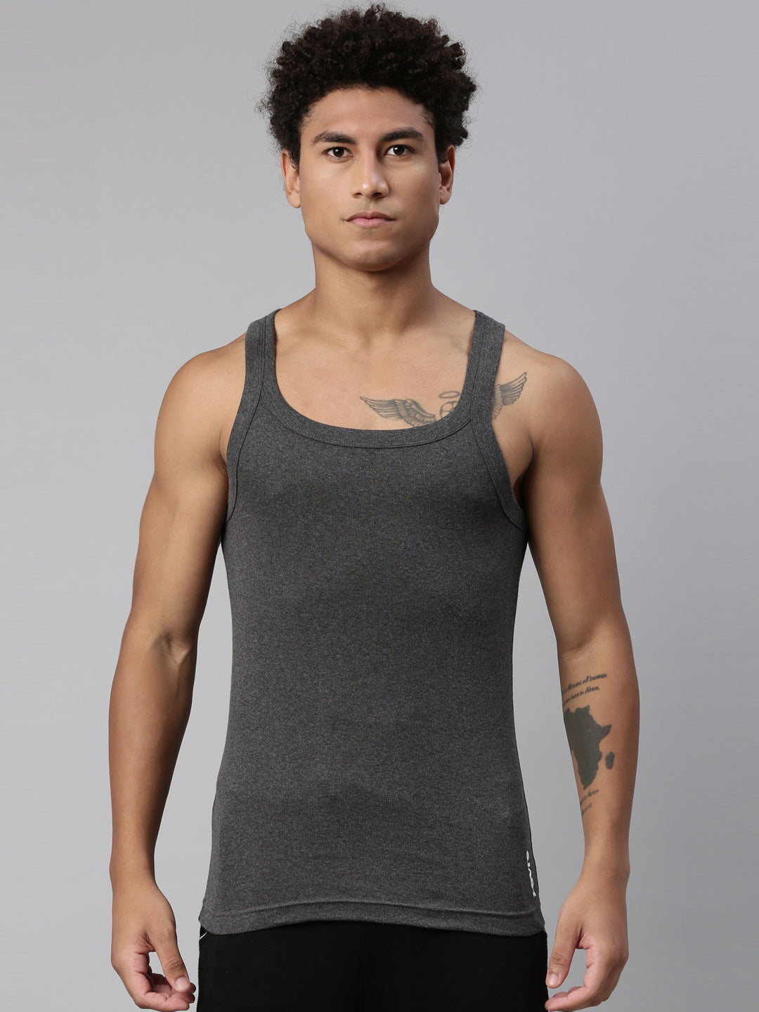 Men's Solid Vest