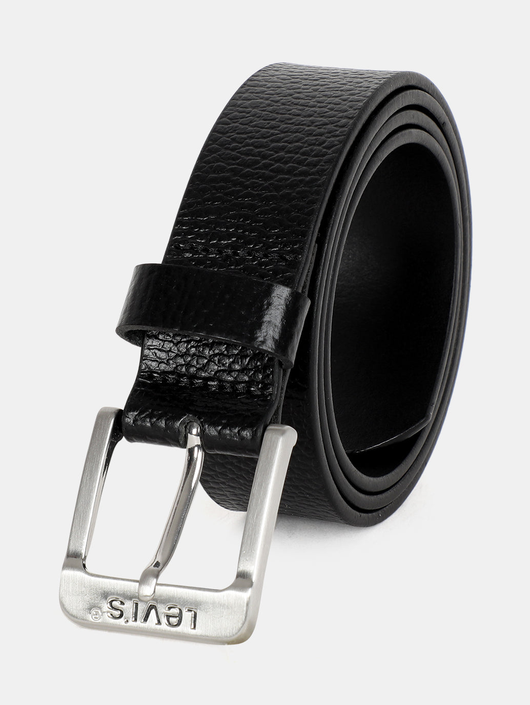 Men's Solid Belt - SideFront View