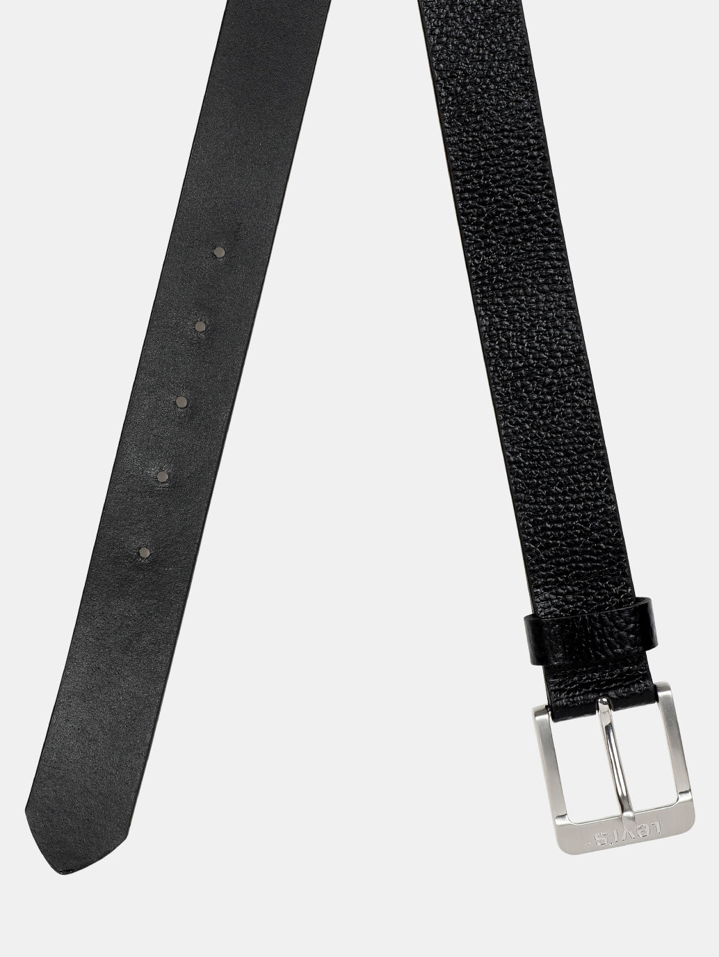 Men's Solid Belt - FrontBackDetail View