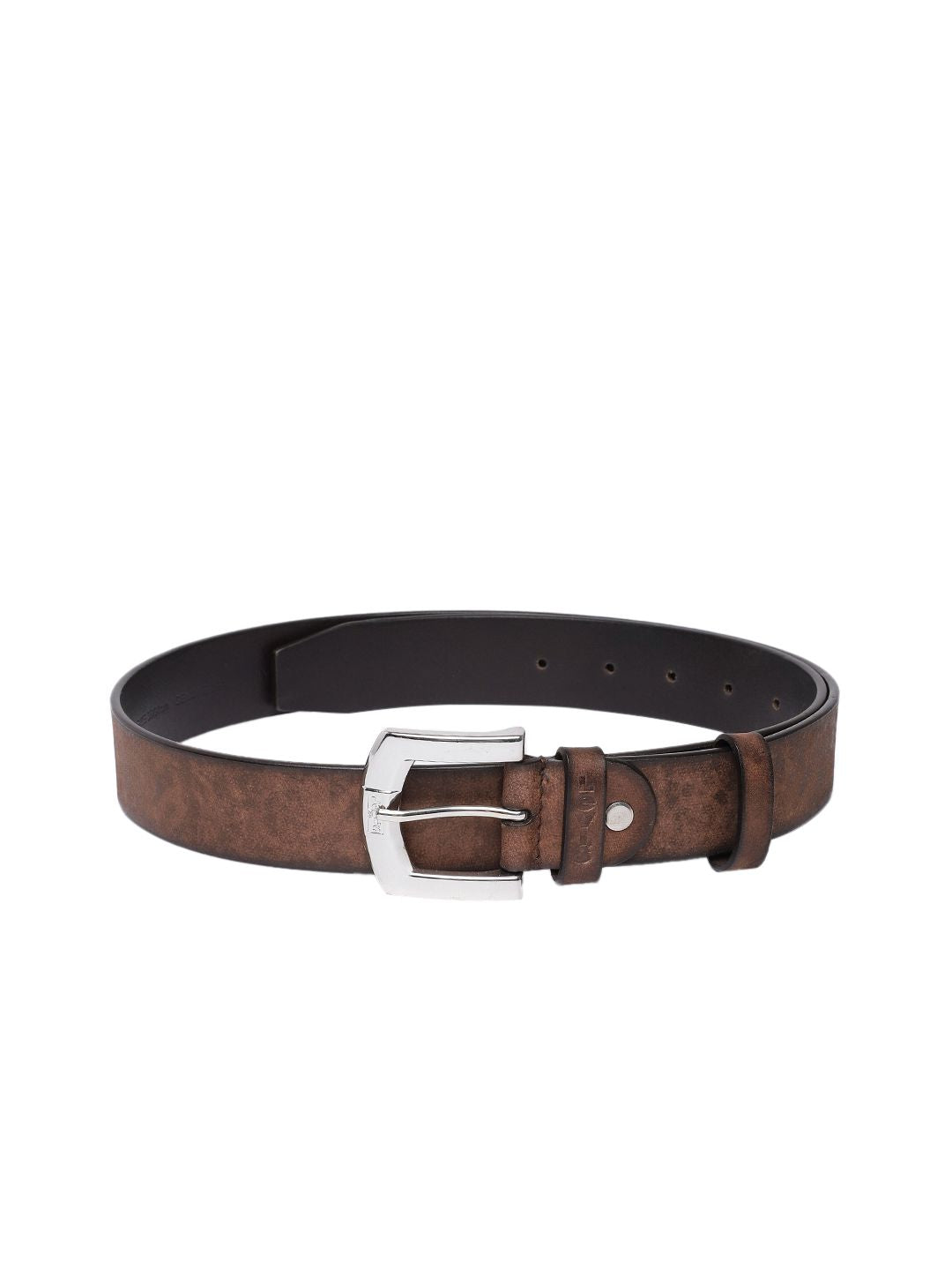 Men's Brown Solid Belt - 9adcc18a-6650-4035-8e65-efef1d0c37311742192328692-Men-Solid-Leather-Belt-2221742192328527-1 View