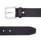 Men's Black Solid Belt - 9b1311b6-a823-4ab4-ac7c-698044d20d8c1742190777089-Men-Solid-Leather-Belt-3341742190776992-3 View