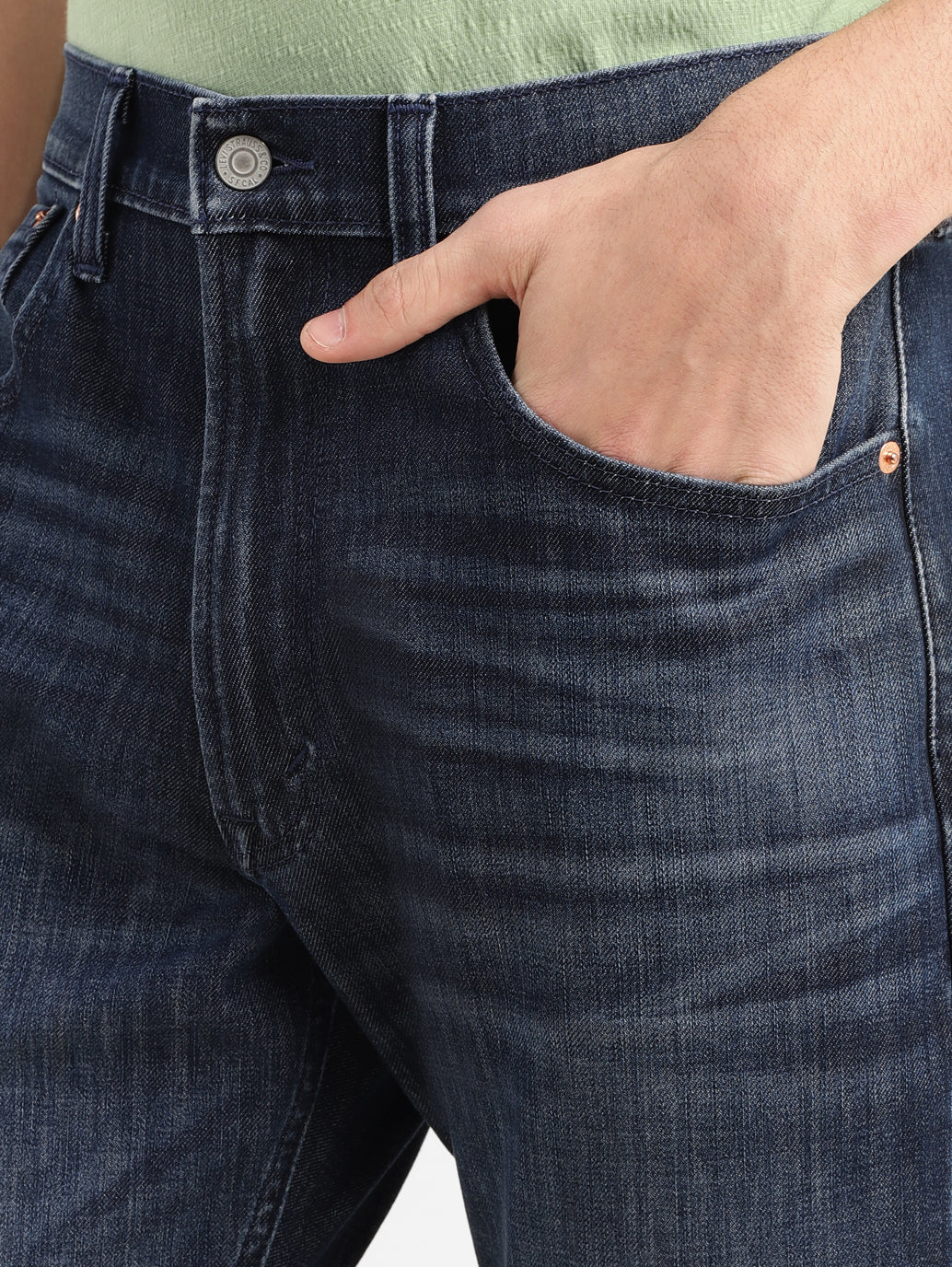 Men's 551Z Dark Indigo Loose Straight Fit Jeans