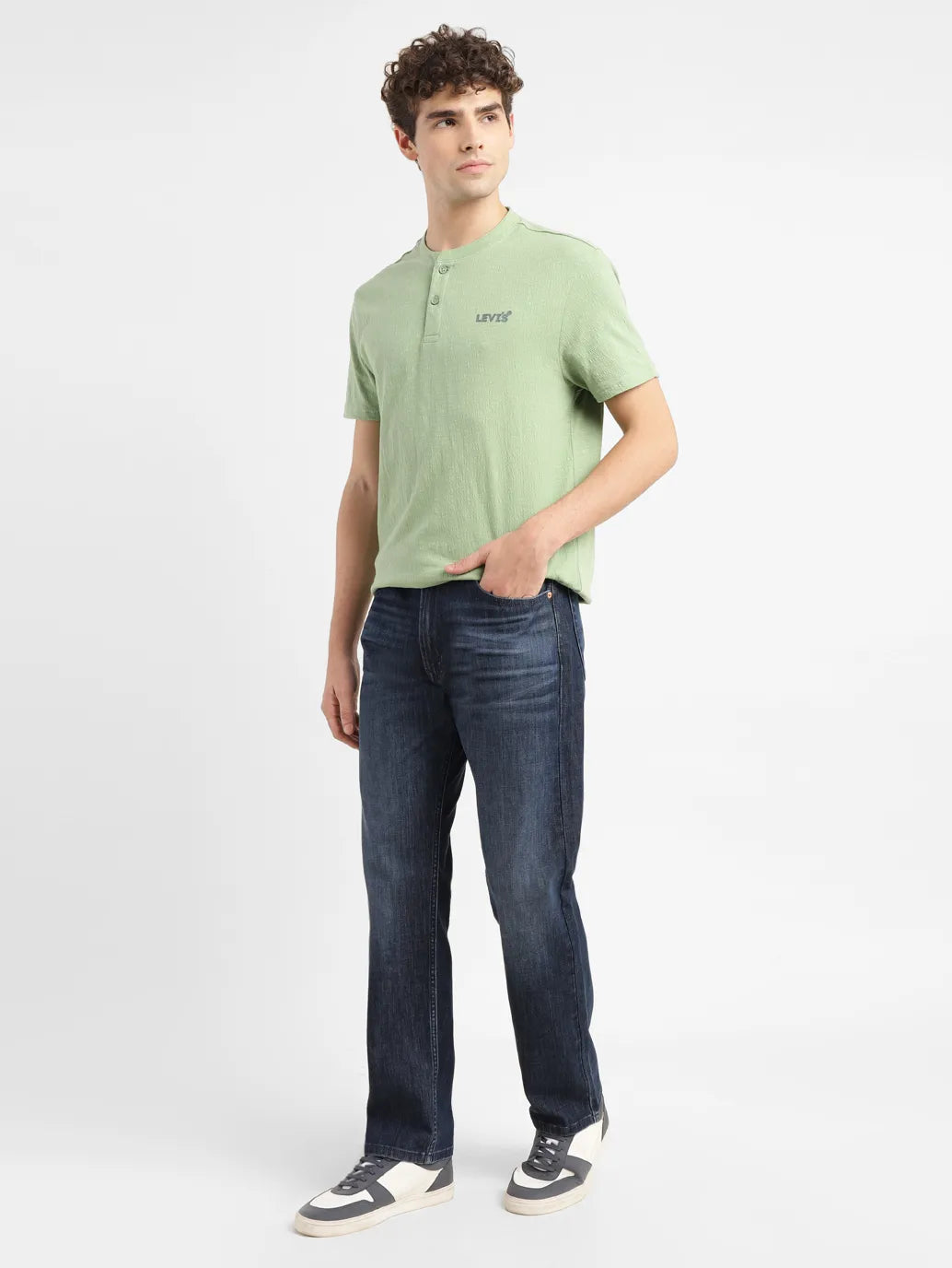 Men's 551 Blue Loose Fit Mid Rise Jeans - eb1ce897-ea66-4b44-ba2c-b7af0cc8f0f1 View