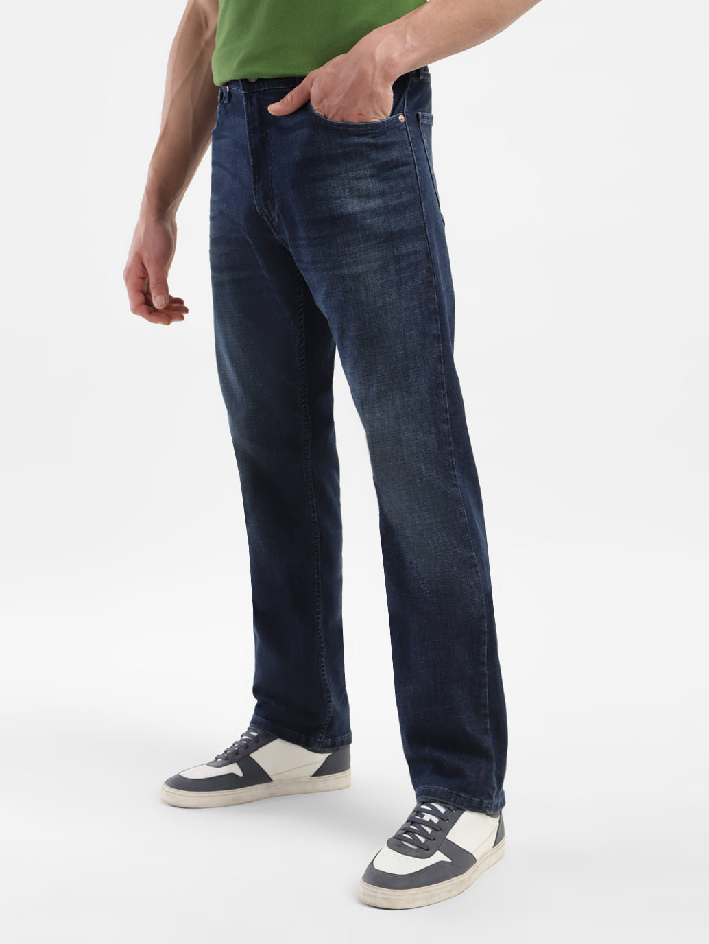 Men's 551 Blue Loose Straight Fit Jeans