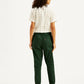 Women's High Rise Green Regular Fit Joggers