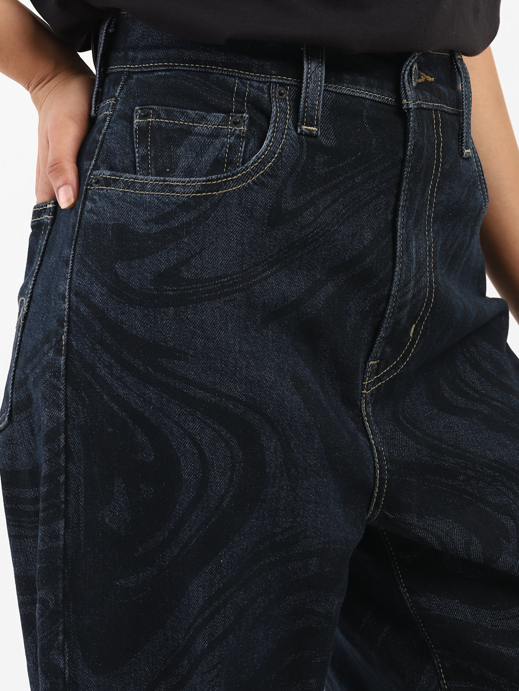 Levi's x Deepika Padukone High Rise Tapered Fit Jeans