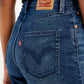 Women's Blue Loose Tapered Fit High Rise Jeans - 10175a60-d351-4981-8b7b-0c42381c2ab6 View