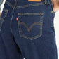 Women's Blue Loose Tapered Fit High Rise Jeans - d60ab48d-2007-41fd-9302-98b81a007261 View