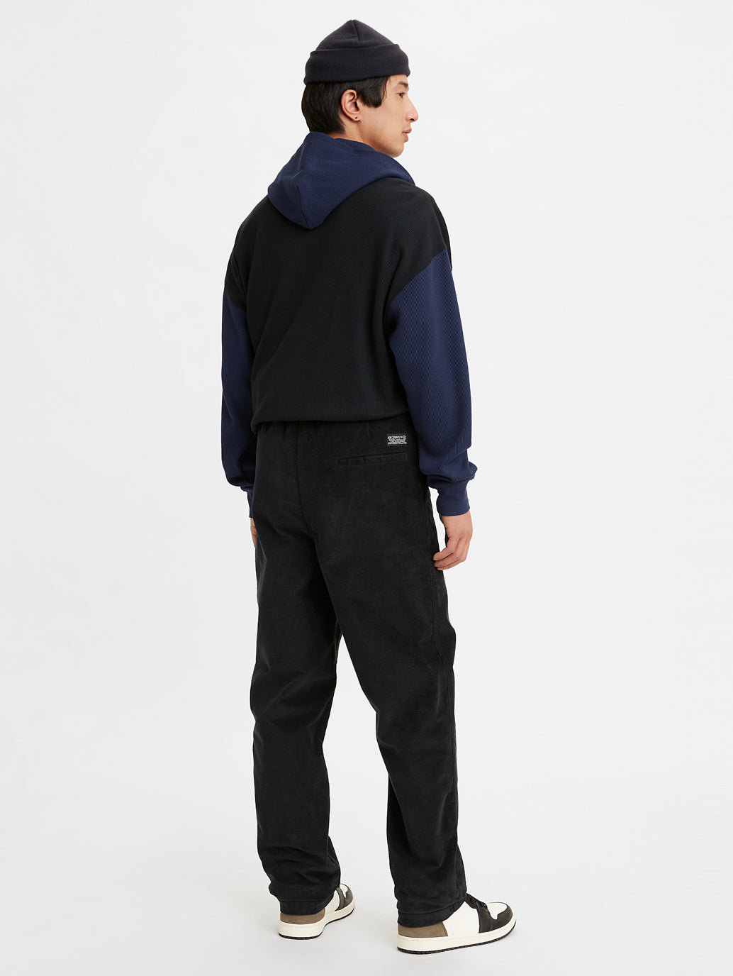 Men's Solid Corduroy Trousers - 928dd86a-ad4b-418b-b3ee-e4e146fc0c5f View