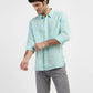 Men's Solid Spread Collar Linen Shirt