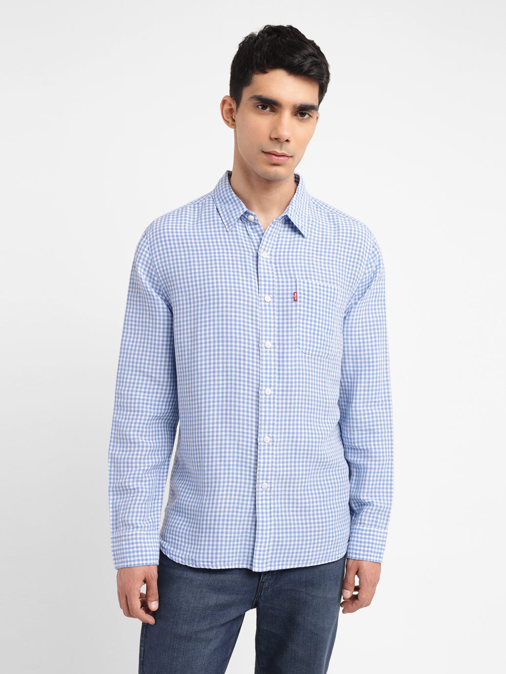 Men's Checkered Slim Fit Shirt