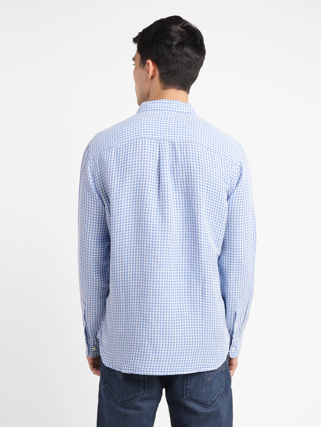 Men's Checkered Slim Fit Shirt