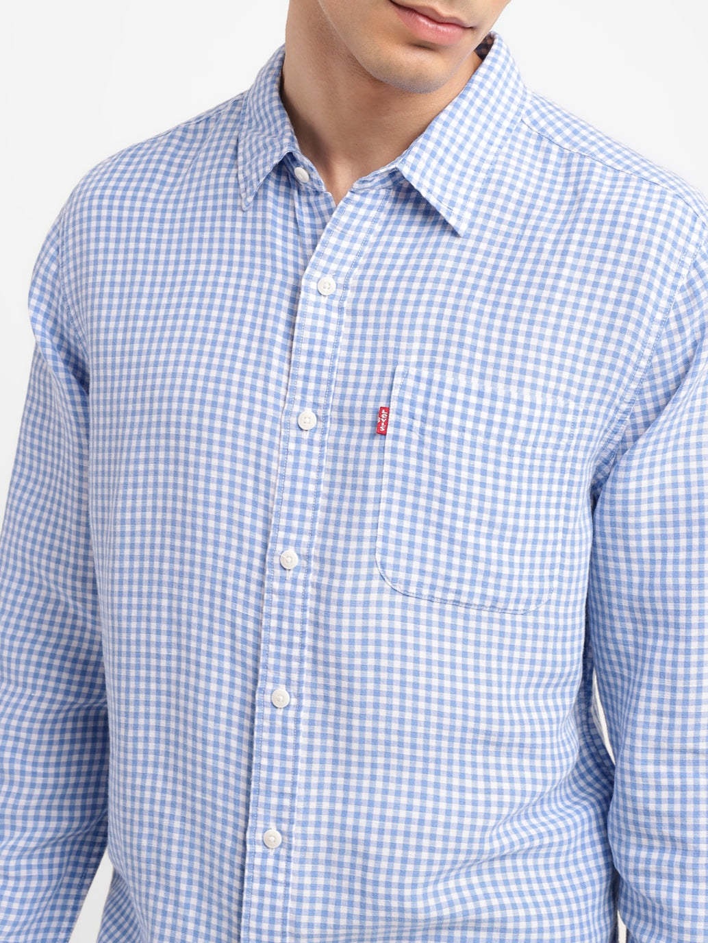 Men's Checkered Slim Fit Shirt