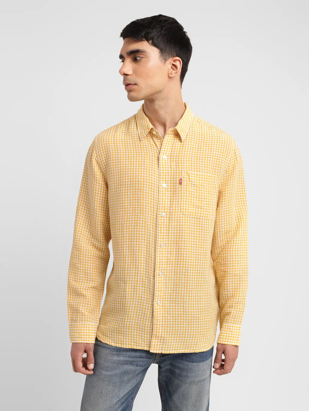 Men's Checkered Slim Fit Shirt