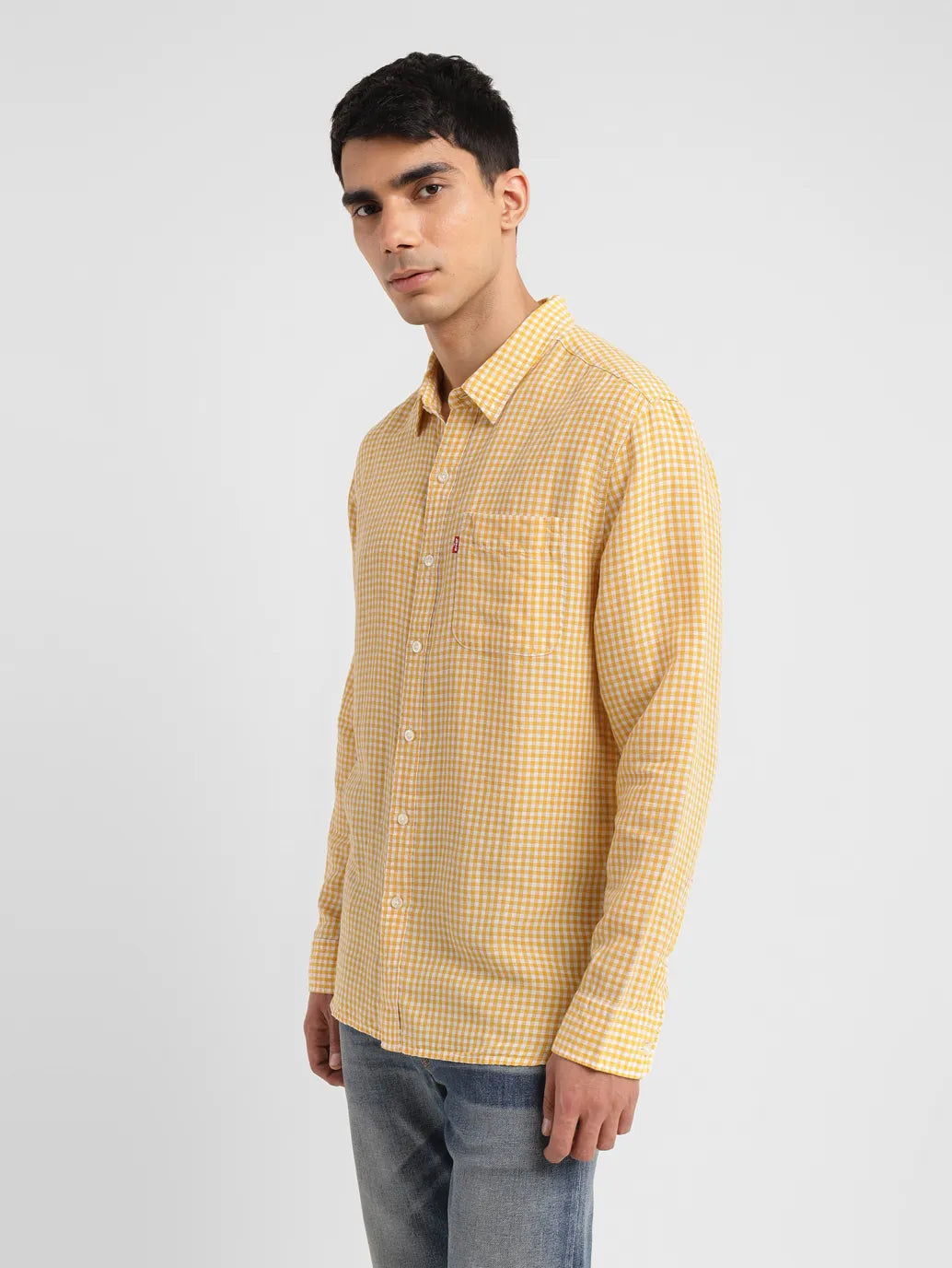 Men's Checkered Slim Fit Shirt