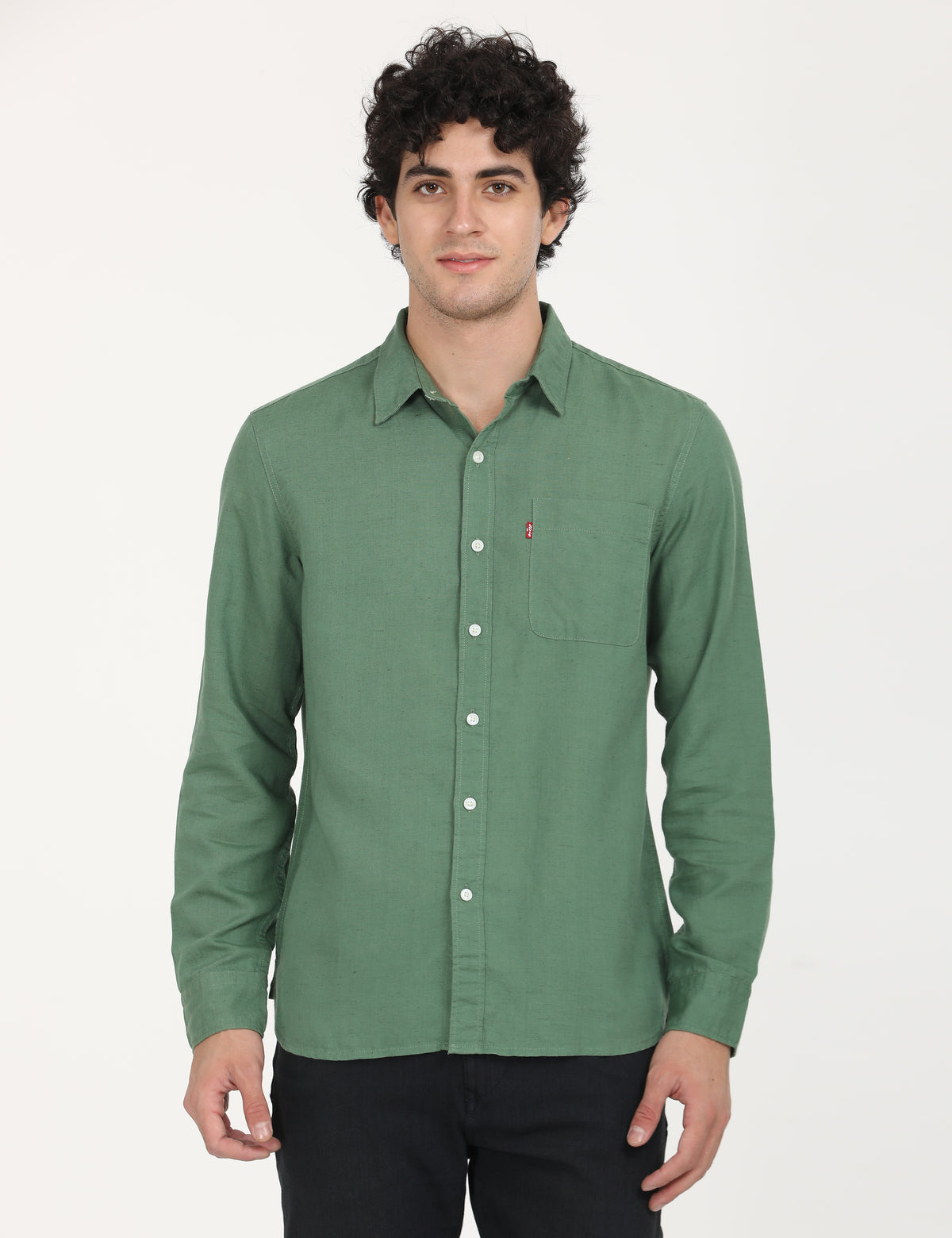 Men's Solid Slim Fit Shirt