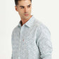 Men's Geometric Print Slim Fit Shirt