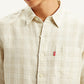 Men's Checkered Spread Collar Shirt - 4606137d-0784-4d04-888f-f3df0fef0344 View