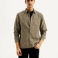Men's Solid Slim Fit Linen Shirt - Styleshot View