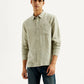 Men's Solid Slim Fit Linen Shirt - Styleshot View
