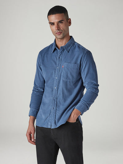 levi's Men's Solid Slim Fit Corduroy Shirt-picture-13