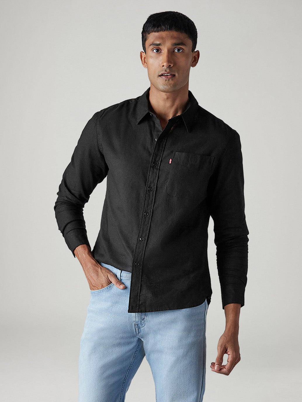 Men's Solid Slim Fit Shirt