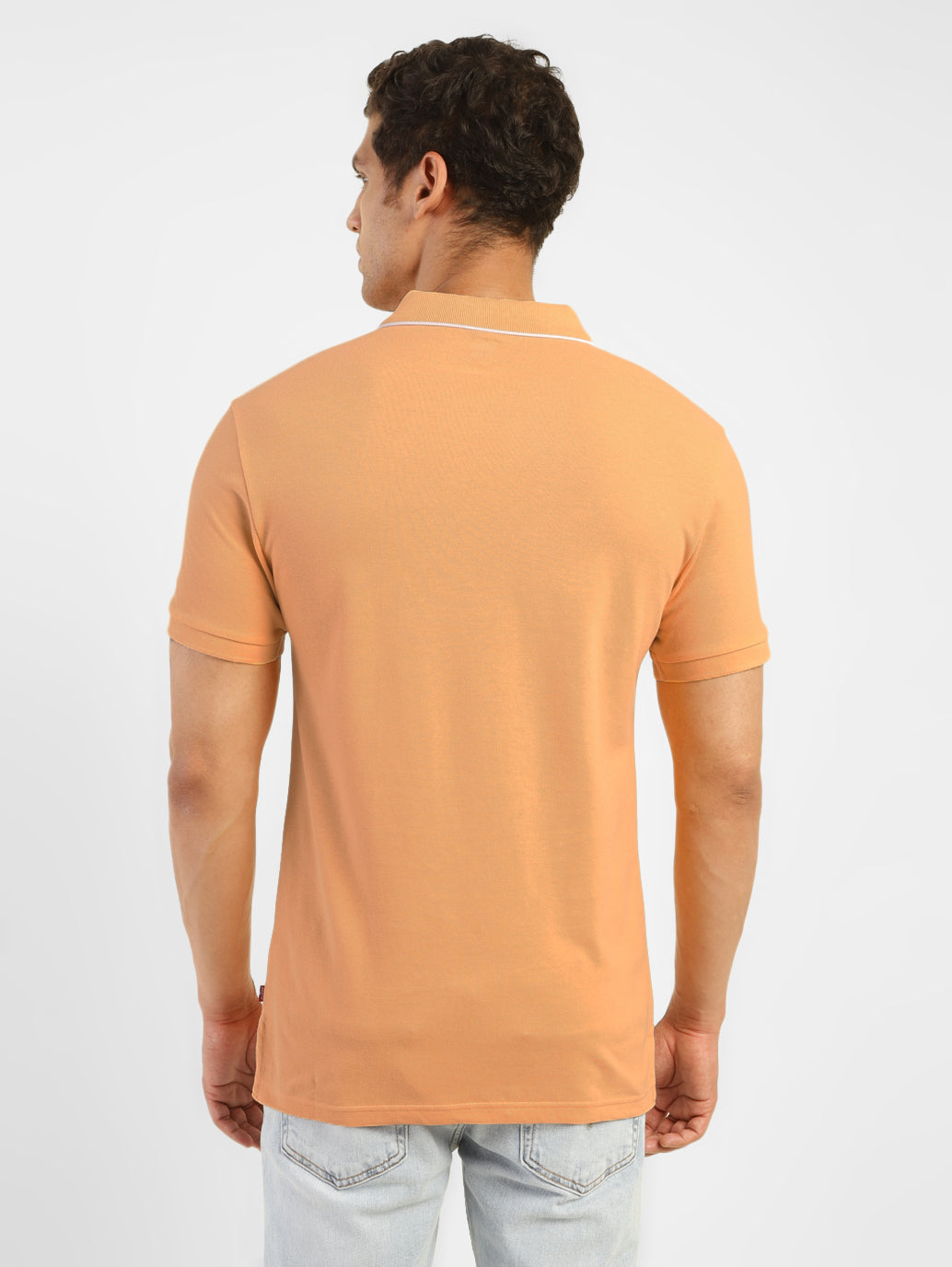 Men's Solid Polo T-shirt