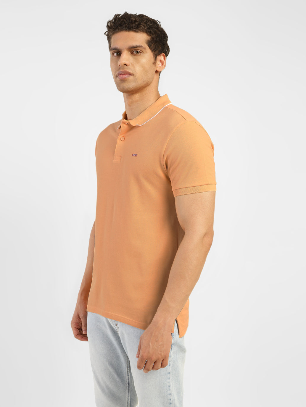 Men's Solid Polo T-shirt