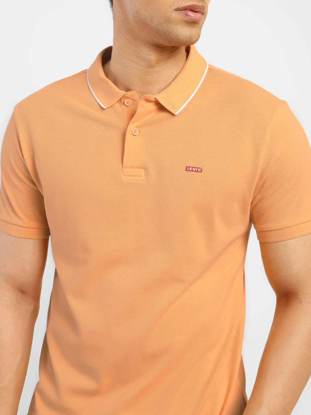 Men's Solid Polo T-shirt