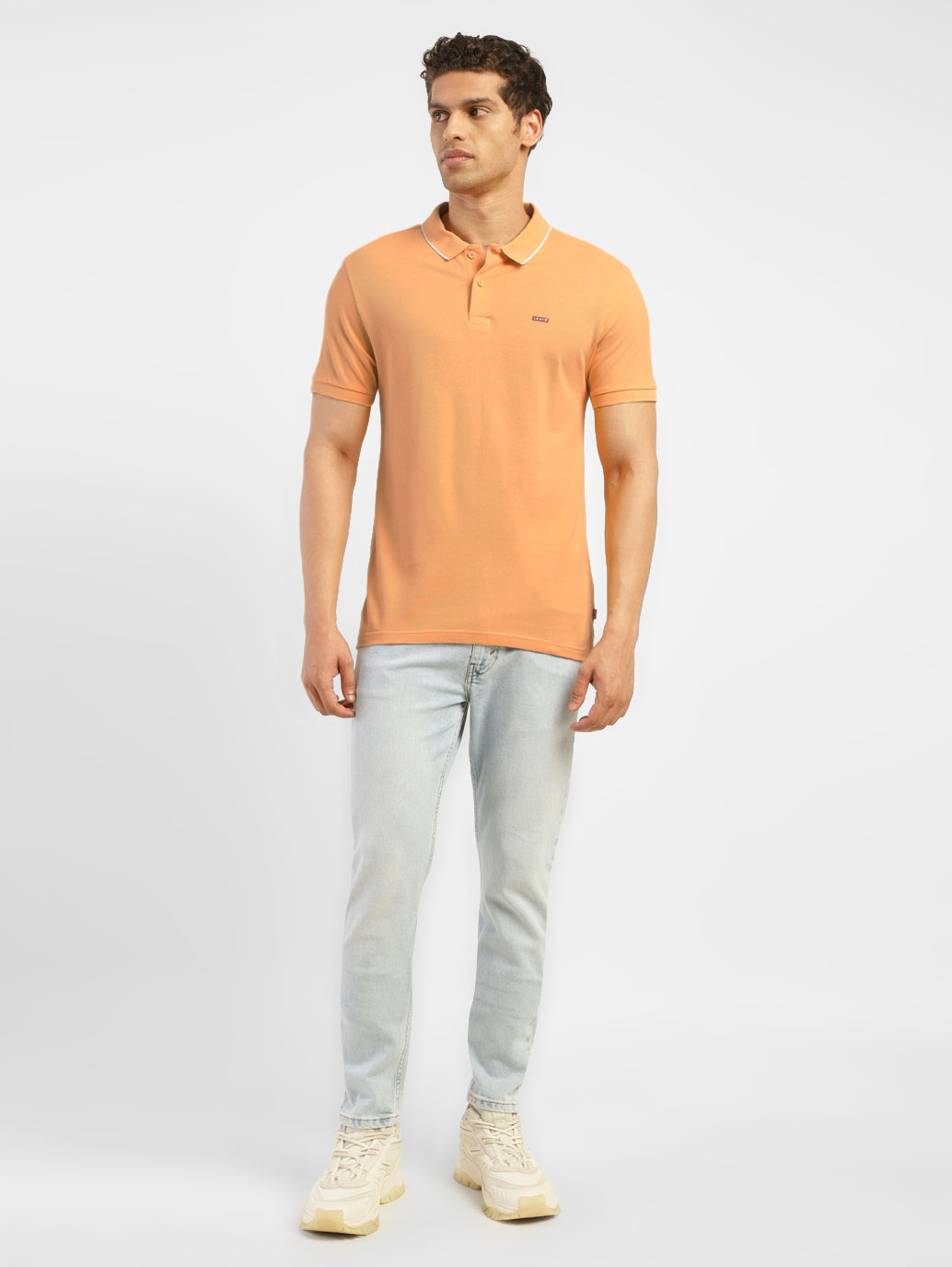 Men's Solid Polo T-shirt