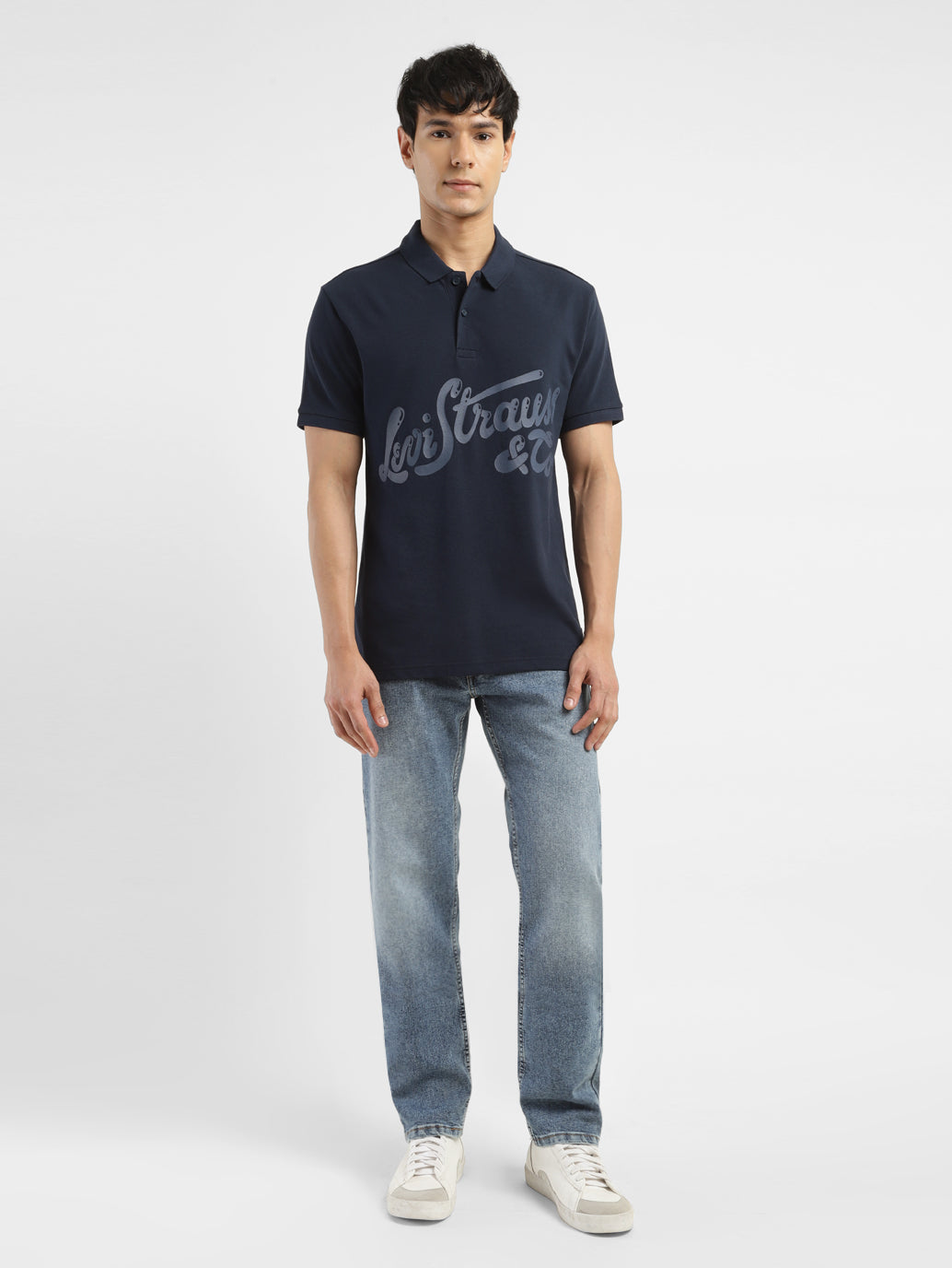 Men's Brand Logo Polo T-shirt – Levis India Store