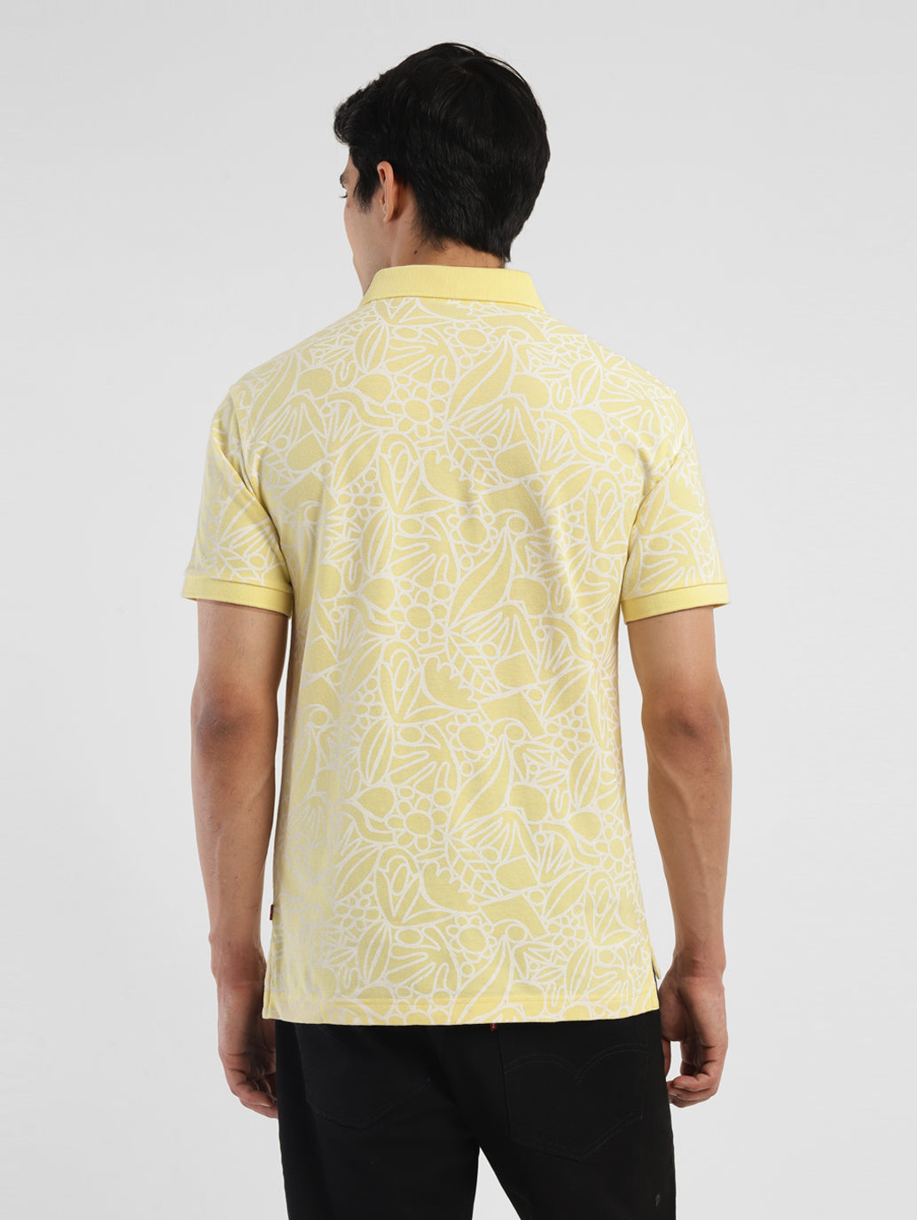 Men's Printed Polo T-shirt