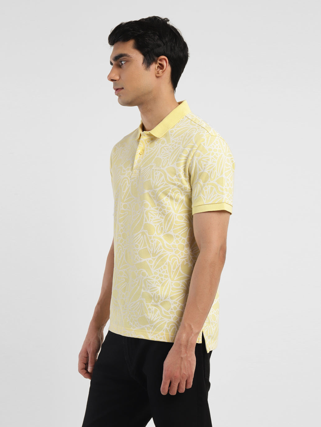 Men's Printed Polo T-shirt