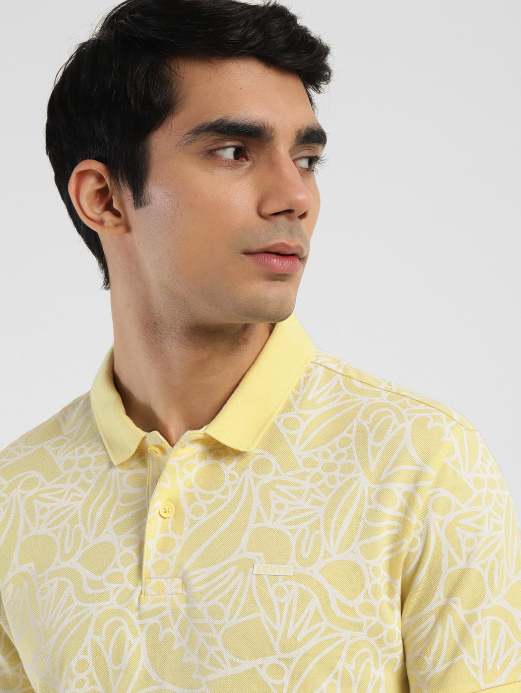 Men's Printed Polo T-shirt