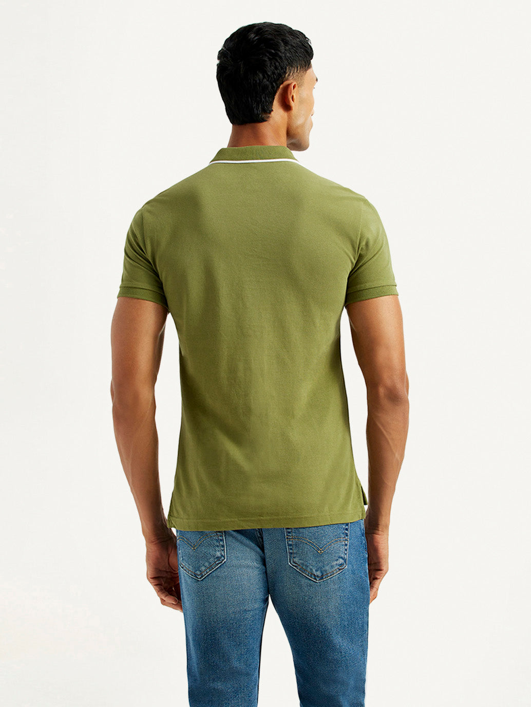 Men's Solid Polo T-shirt - 33e383cd-41b4-4979-9d51-7959b407bd77 View