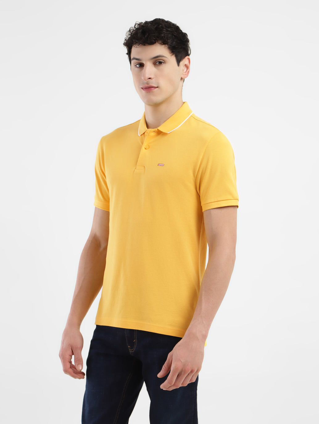 Men's Solid Polo T-shirt