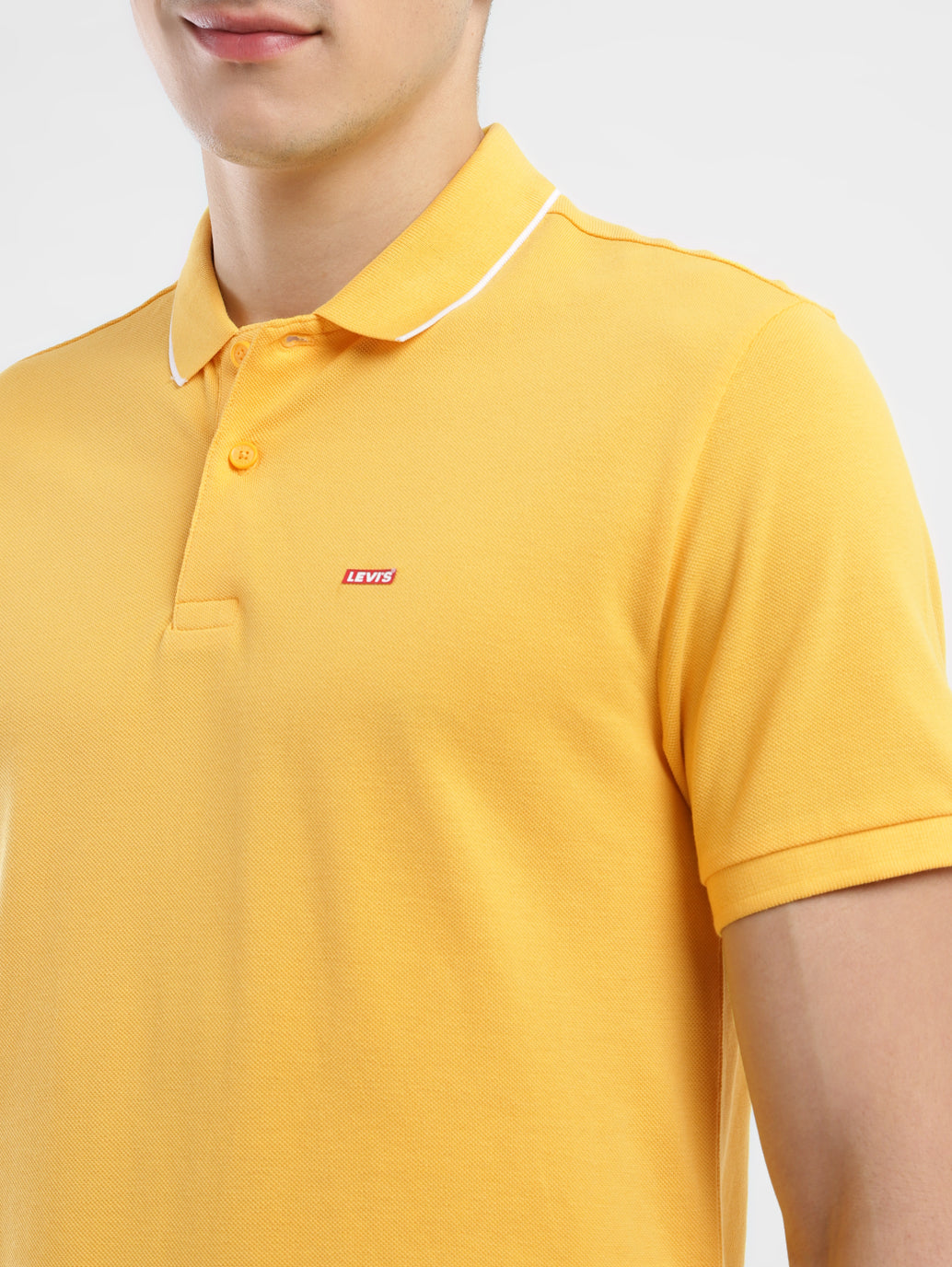 Men's Solid Polo T-shirt