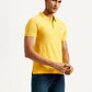Men's Solid Polo T-shirt - Side View