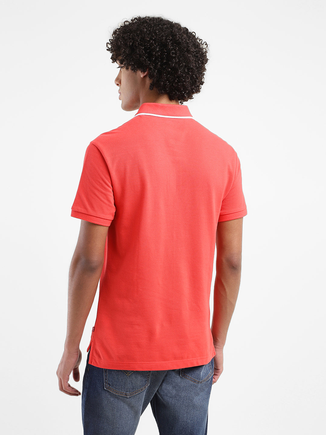 Men's Solid Polo T-Shirt