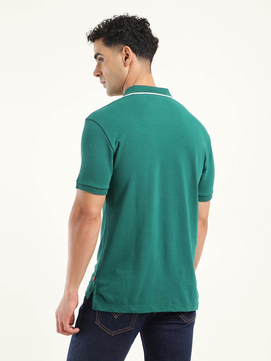 Men's Solid Polo T-Shirt