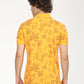 Men's Printed Polo T-Shirt - Back View