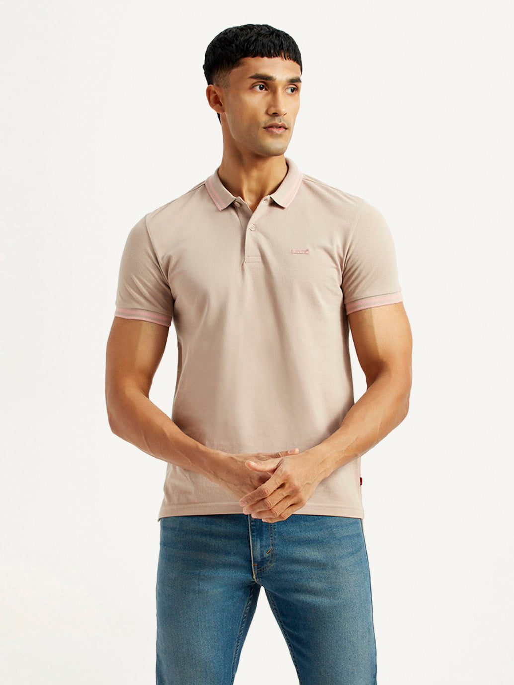 Men's Solid Polo T-Shirt - 5a97e28c-ac38-4202-8e50-1bcc064ce79c View