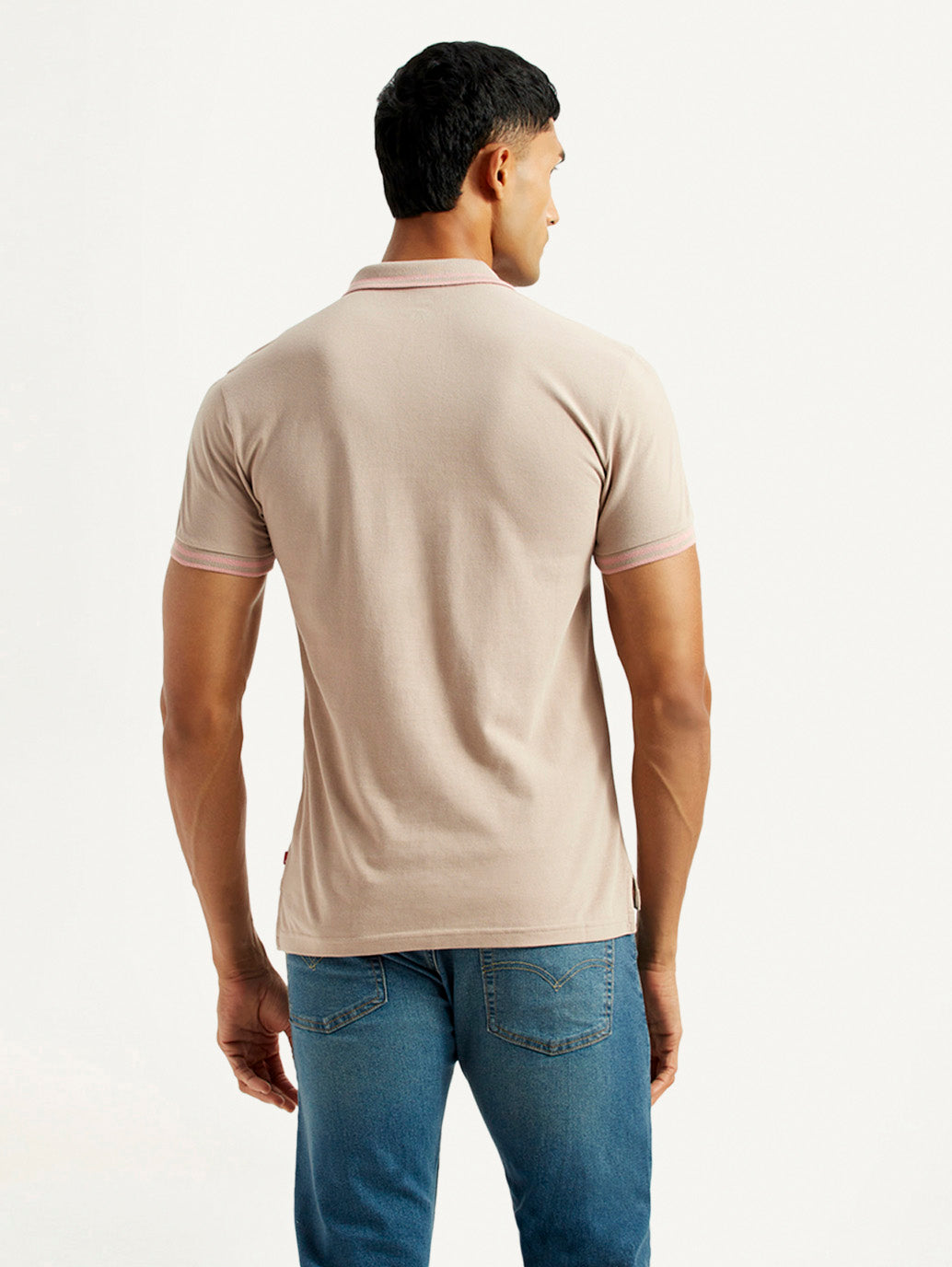 Men's Solid Polo T-Shirt - 75e01cbd-5099-4fb5-b2c1-4b7e7c8562c8 View
