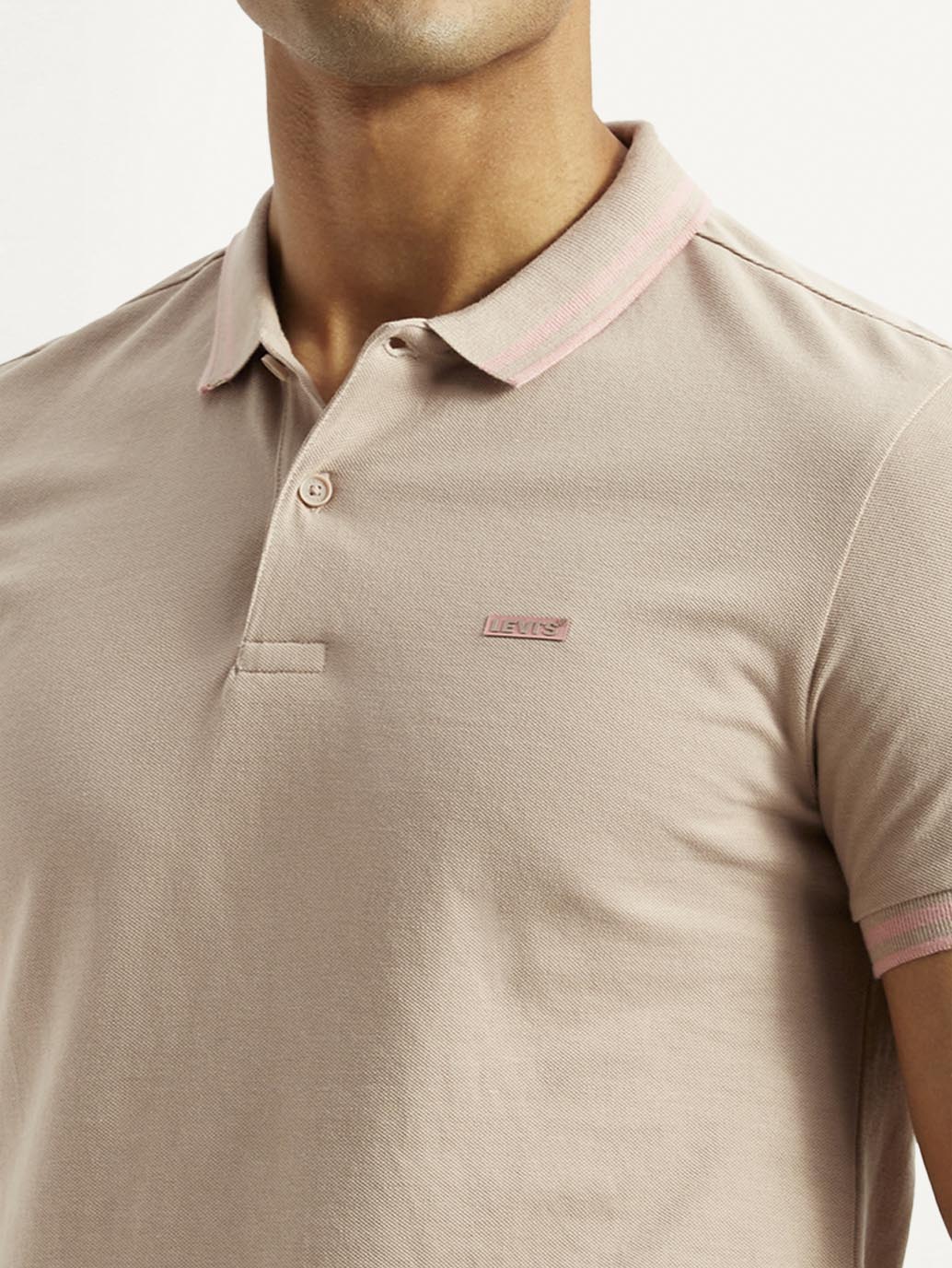 Men's Solid Polo T-Shirt - 4d345d0d-2f43-4f09-a722-edf96cca92c2 View