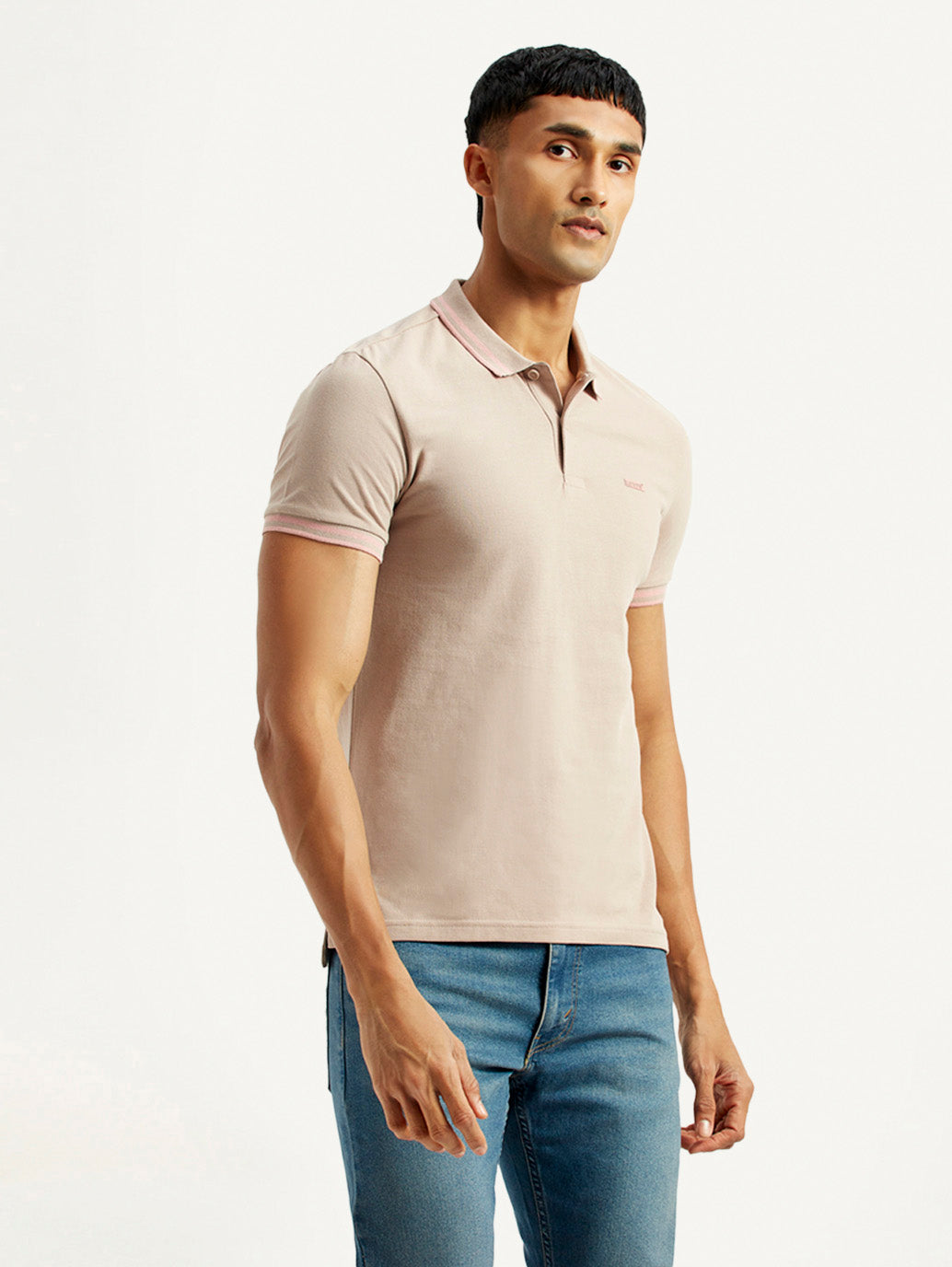 Men's Solid Polo T-Shirt - 7c89518f-189f-47bb-828a-7372bfaa1a07 View