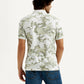 Men's Pure Cotton Slim Fit Polo T-shirt - Back View