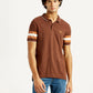 Men's Pure Cotton Slim Fit Polo T-shirt - Front View